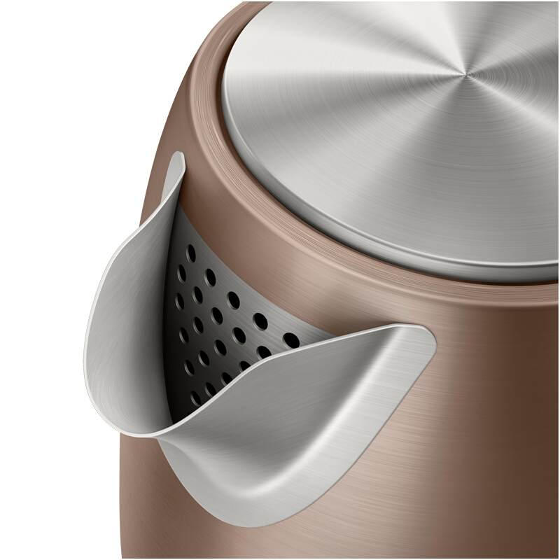 飞利浦(Philips)HD9355/88电热水壶食品级不锈钢1.7L大容量水壶防干烧保温水壶 单台装