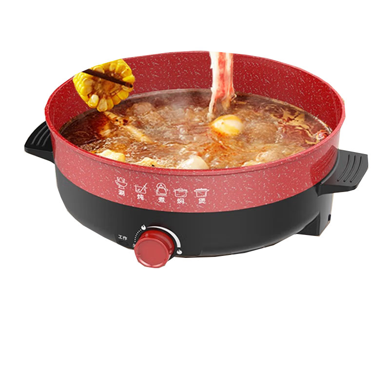 利仁(Liven)LPHG-2 电火锅 4.5L (单位:个)黑红色