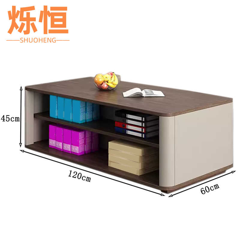 烁恒办公沙发1+1+3+茶几套高清大图