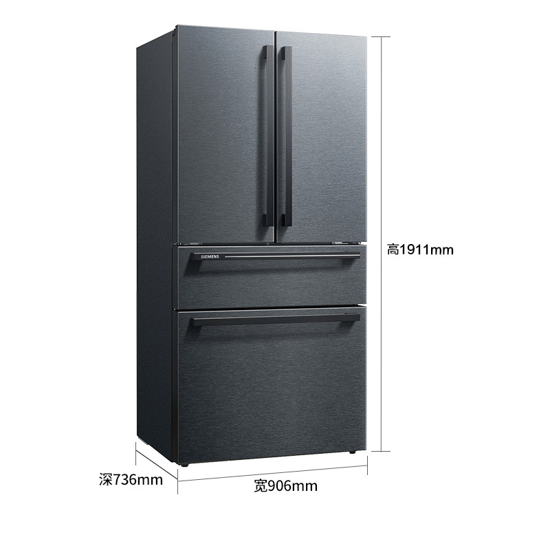 西门子无霜冷藏冷冻箱KF98FA156C