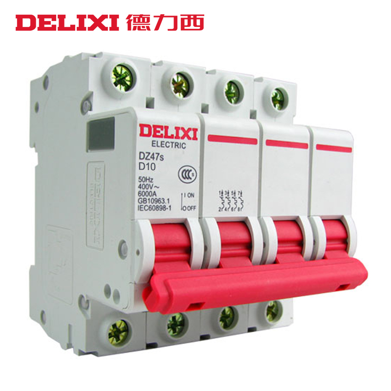 德力西电气（DELIXI ELECTRIC）63A 380V 4P空开