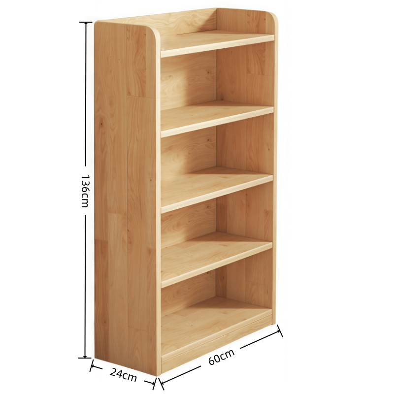 鑫木樽书架60*24*136cm个高清大图