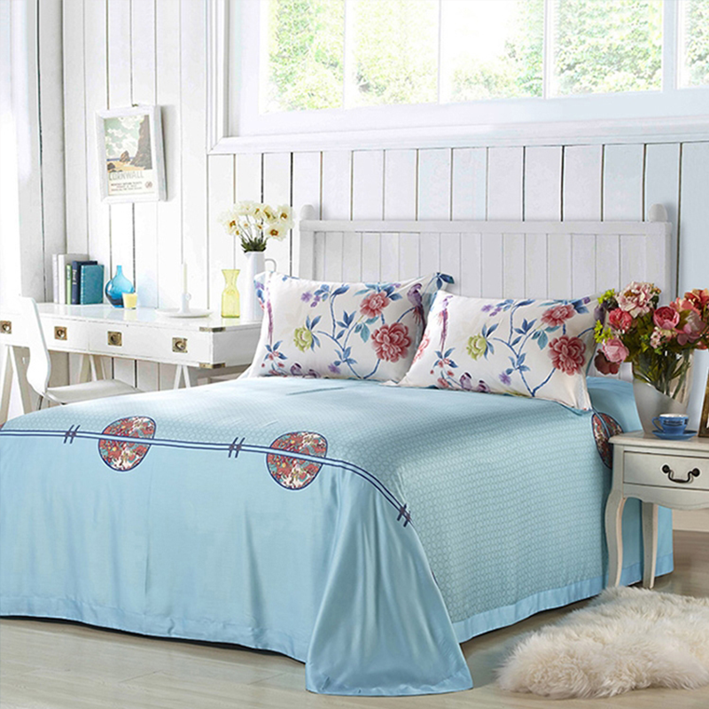 澳丹奴家纺audiano 床品天丝印花四件套 绗缝 【1.5米/1.