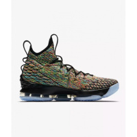 NIKE LeBron 15耐克男鞋 美国正品 詹姆斯15飞线气垫男士高帮运动篮球鞋