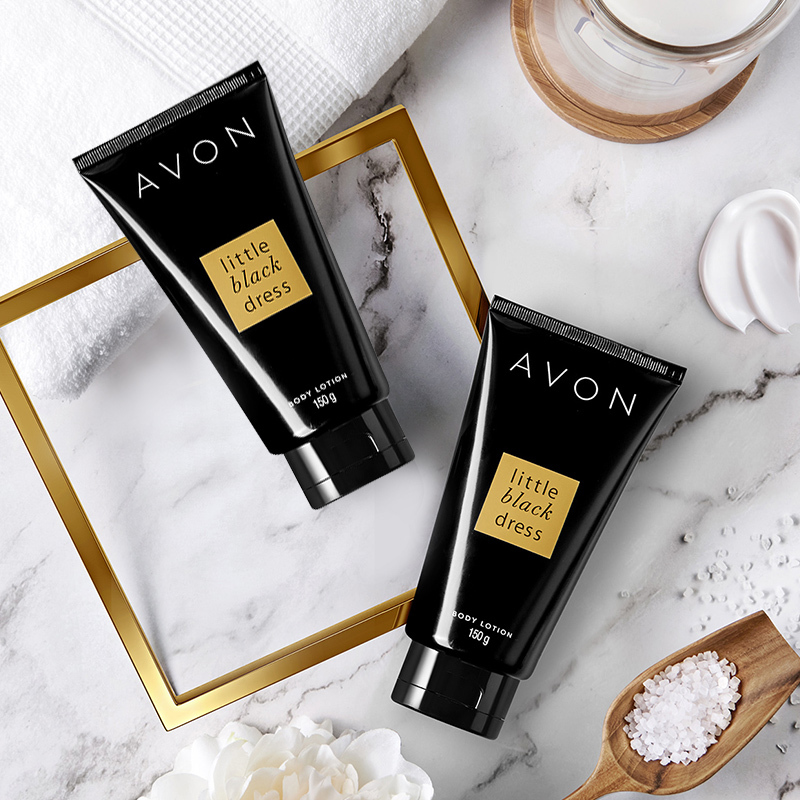 1件 栀子 150g Avon/雅芳小黑裙香氛身体乳150g持久香缓解干燥滋润保湿滋养肌肤