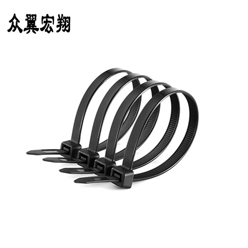 众翼宏翔 防寒扎带黑 5mm*200mm 100根/包高清大图