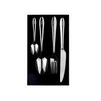 德国菲仕乐/Fissler 西各系列西餐刀叉四件套餐具套装 西餐餐具牛排刀叉欧式餐具420不锈钢