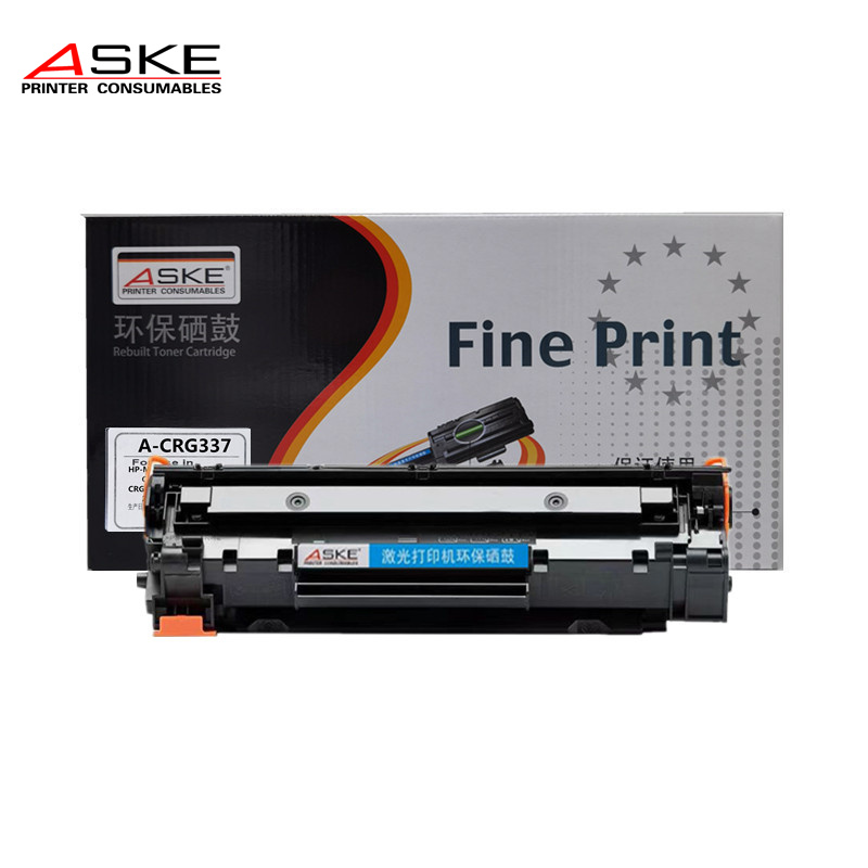 ASKE PRINTER CONSUMABLES激光打印机黑色硒鼓A-CRG337高清大图
