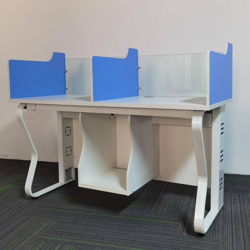 首指（SZ）钢木双人课桌椅/ SX-1406T高清大图