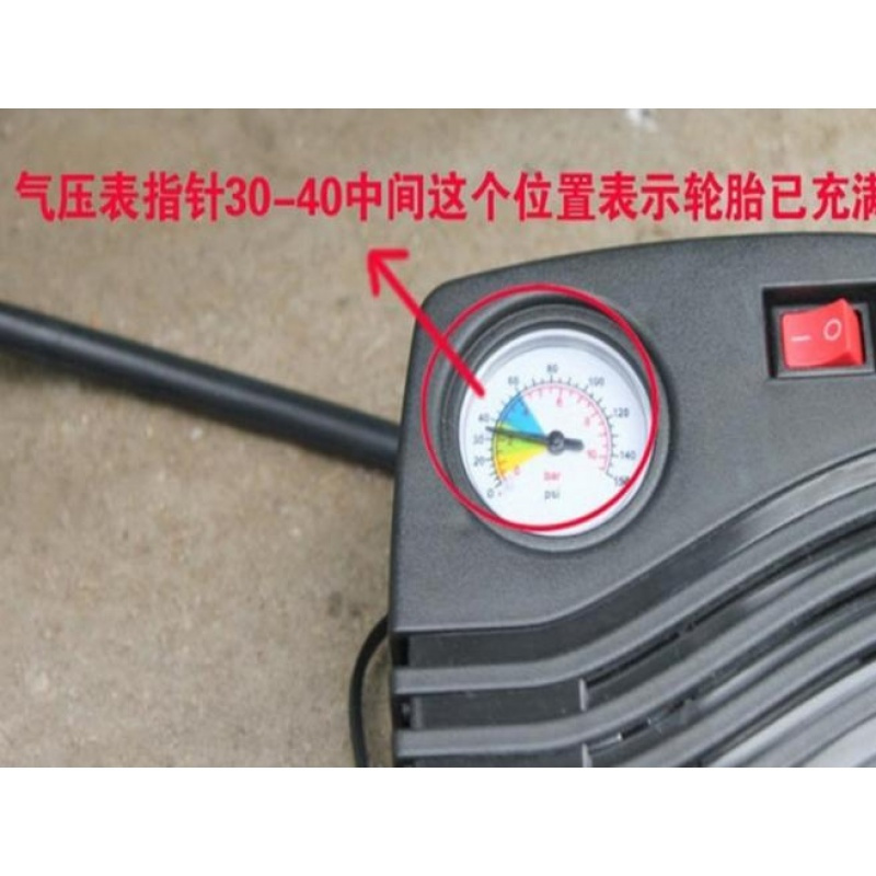 电动车自行车便携迷你式打气筒电动充气泵48V60V72V96V通用打气泵