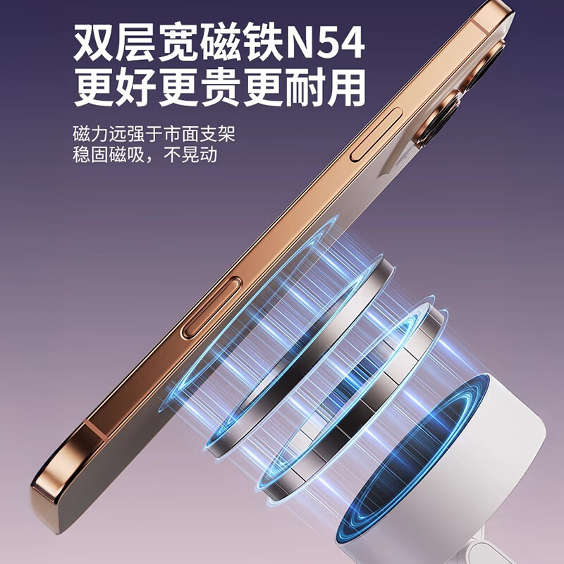 领臣 吸盘旋转支架-白橙LC-T36-2高清大图