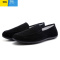 聚范全黑布鞋纯黑色帆布鞋透气老北京男鞋38码休闲鞋45码46码夏季单鞋