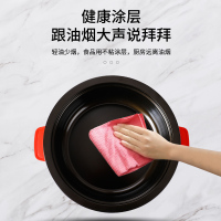 欧点多功能电火锅4.5L家用电煮锅不粘锅分体式电热锅可拆卸锅胆保温电炒锅大功率电锅锅OD-4011B