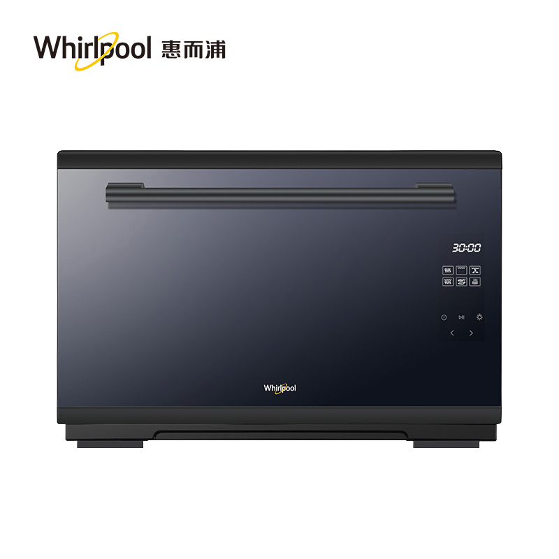 惠而浦(whirlpool)智能烤箱WTO-CS281T 雅致系列蒸汽烤箱蒸烤三合一 家用多功能蒸烤一体机