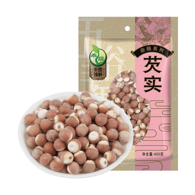 禾煜 芡实400g/袋 红芡实米鸡头 杂粮粥配料 禾煜出品