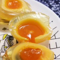 【中华特色】六安馆 牧鹅溏心变蛋黄金松花蛋大颗60g*5枚 农家溏心皮蛋松花变鸡蛋河南阜阳特产600g 华东