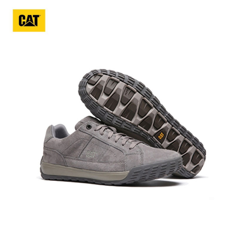 cat卡特男鞋 新款户外运动男鞋 低帮反皮毛休闲板鞋