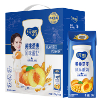 蒙牛 纯甄 黄桃燕麦风味酸牛奶200g*10盒