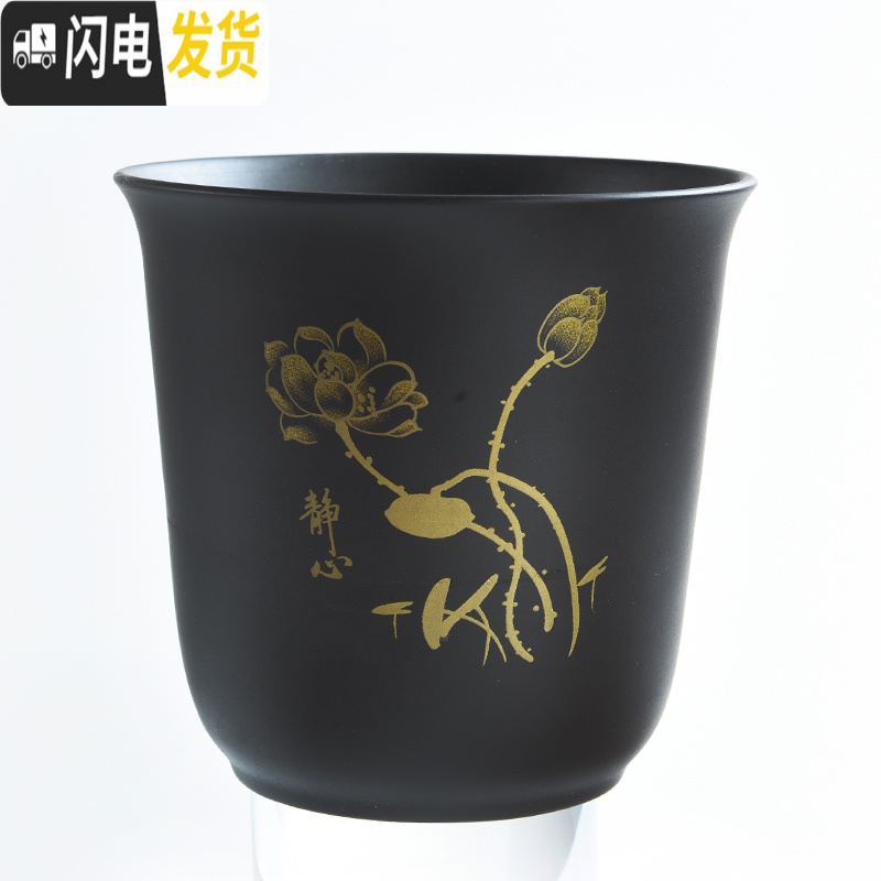 三维工匠老桩紫砂花盆陶瓷肉肉家用简约创意大号绿萝多肉小花盆栽 JF-紫砂花盆-菊 11cm花盆容器高清大图