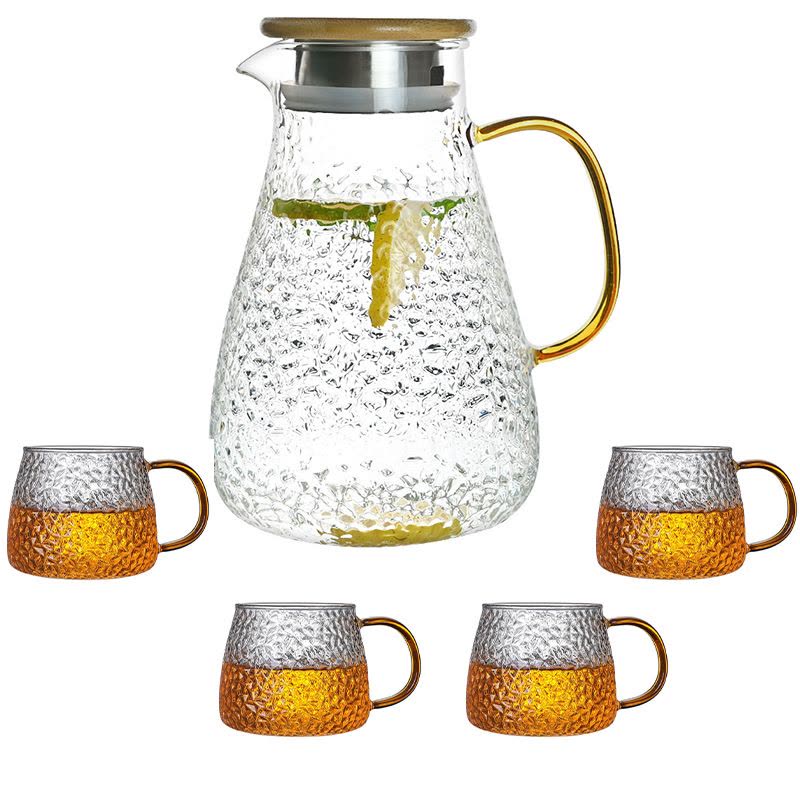 卫未来 冷水壶套装凉水壶 1800ml凉水壶+4杯 套图片