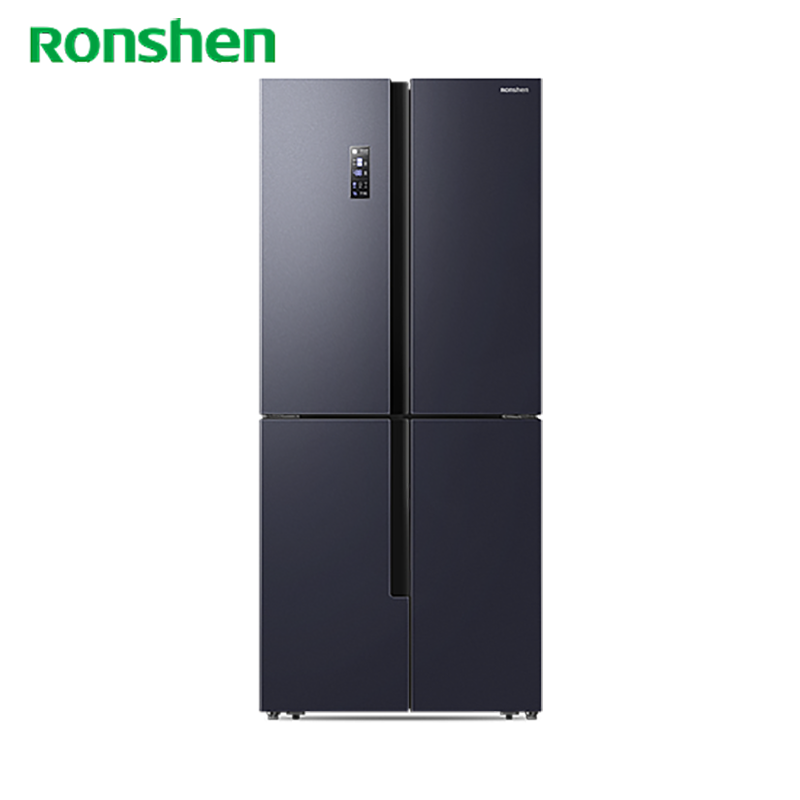 容声(Ronshen)430L十字门对开门电冰箱超薄一级变频风冷无霜冰箱