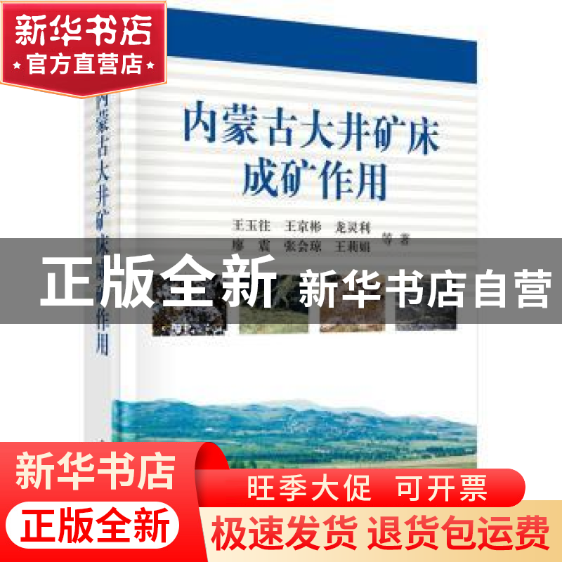 正版 内蒙古大井矿床成矿作用 王玉往等著 科学出版社 9787030418高清大图