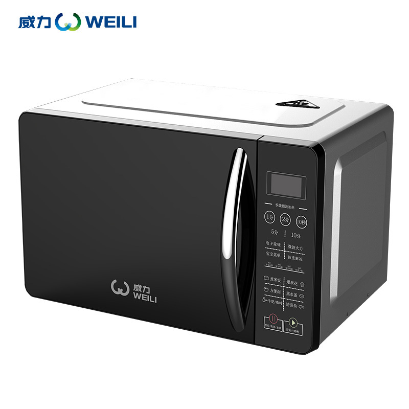 20PX39-T威力(WEILI)微波炉20升平板电脑式均匀立体加热解冻智能菜单家用700瓦快捷加热童锁宝宝菜单