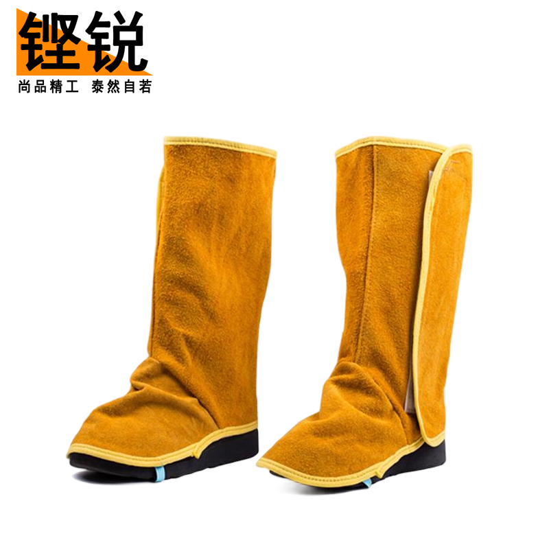 铿锐 护腿 全皮焊工脚套 KR-516 双高清大图