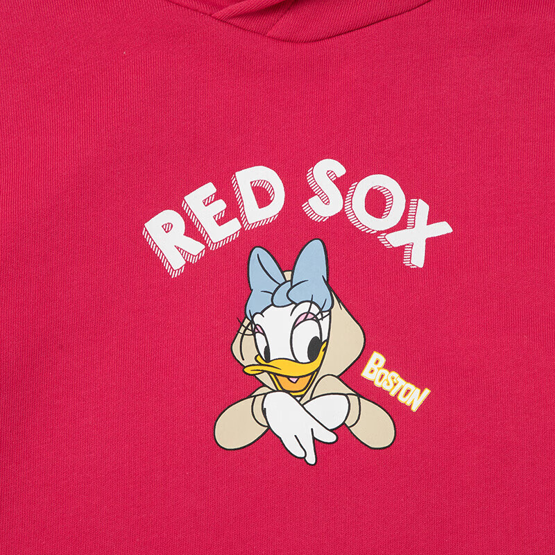 美职棒(MLB) 男女儿童套头衫 联名款连帽卫衣休闲运动服 7AHDD1014-43RDL