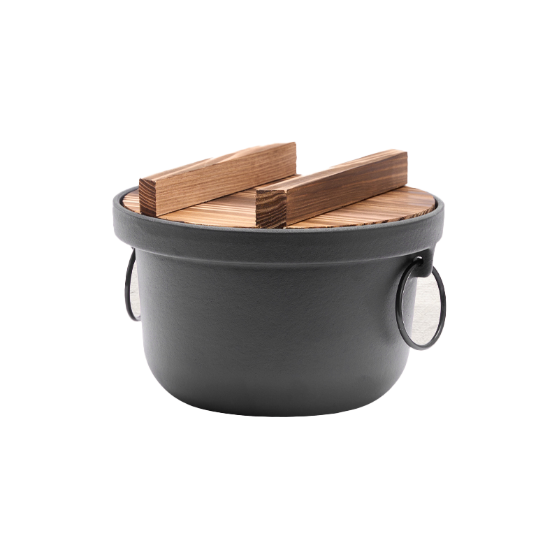 王源吉饭釜锅煮饭炖汤煲仔饭无涂层珐琅工艺人食家用燃气灶适用饭釜锅-27cm高清大图