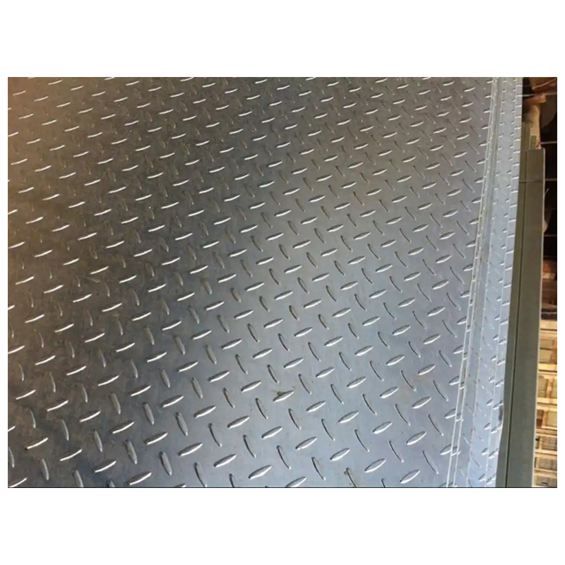 满盛达建 镀锌花纹钢板 5.0mm kg