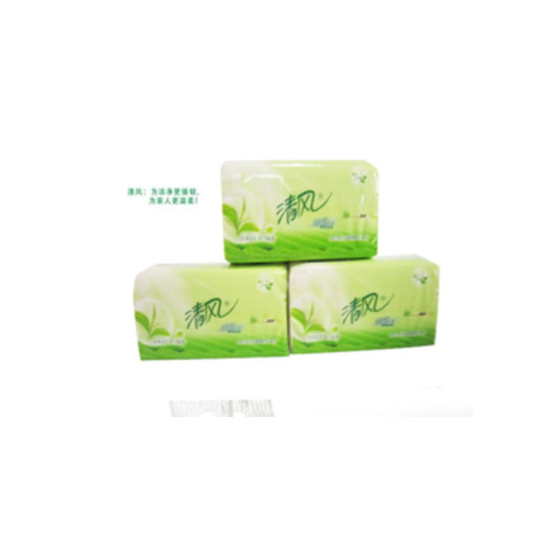 清风抽纸 小绿茶软抽 200抽 整箱