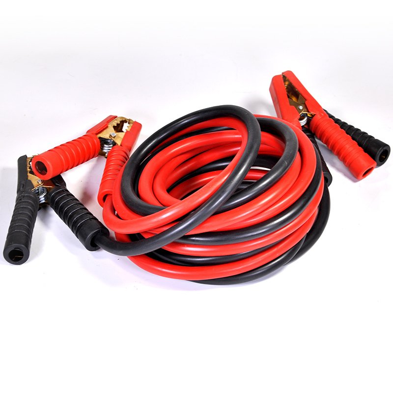 敬平汽车电瓶线搭火线纯铜打火线夹子全铜电瓶连接线搭电线小车救援3