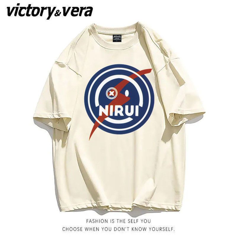 VICTORYVERA短袖t恤女夏装2022年新款学生韩版宽松百搭半袖上衣潮