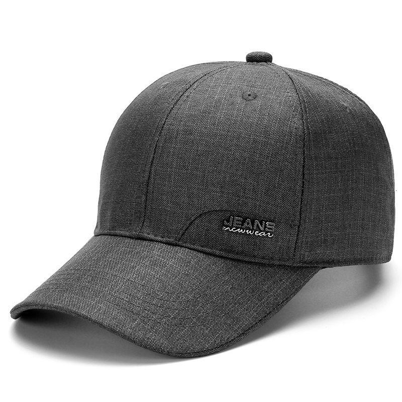 中老年人帽子男春秋天鸭舌帽老人布帽男士棒球帽薄防晒中年爸爸帽美铂