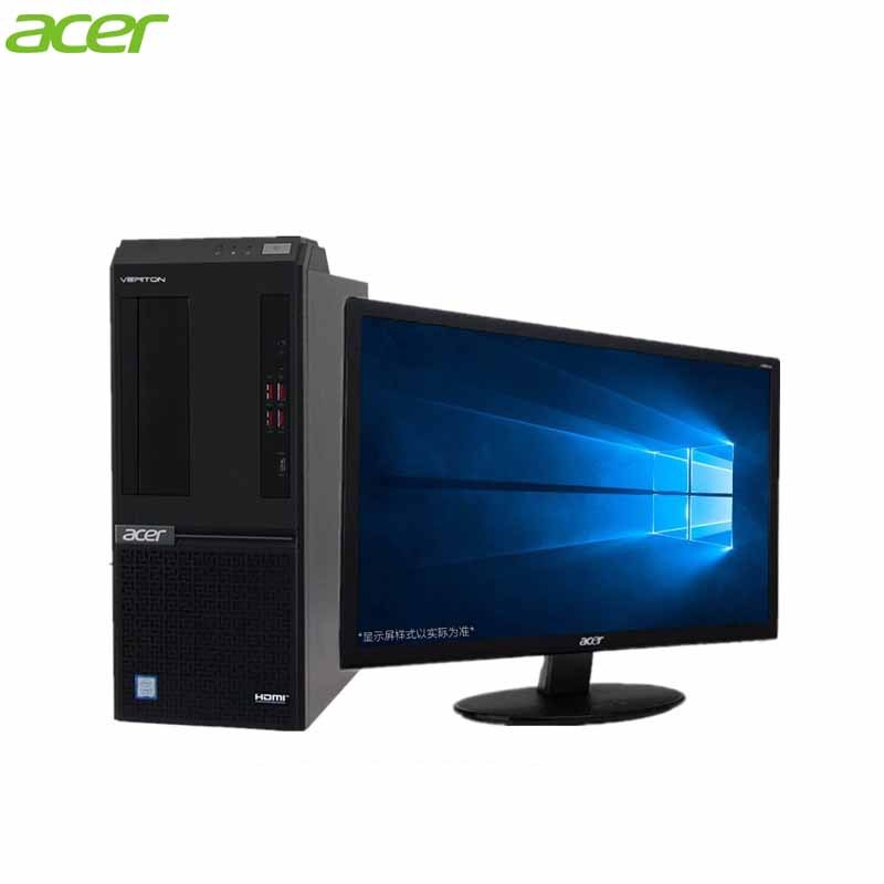 宏碁(ACER)D650台式电脑(G5400 4G 1T 无光驱 集显 Dos 三年 21.5寸 SC)