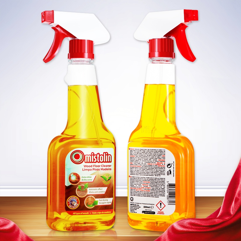 MISTOLIN米斯特林进口木地板/家具清洁剂520mL*1瓶装