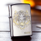 芝宝(ZIPPO) 打火机 205深雕虎头