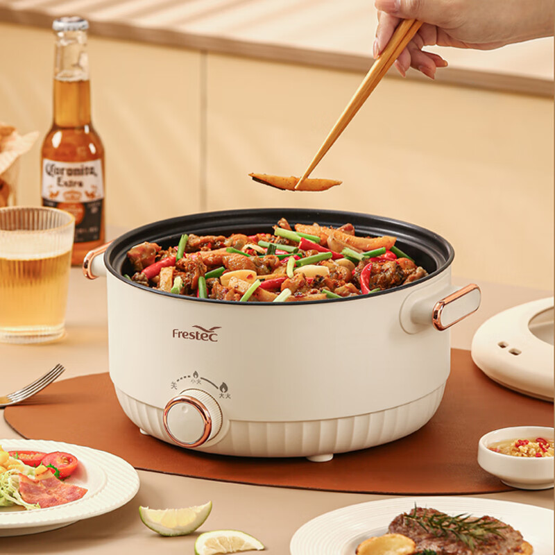新飞(Frestec)电火锅大容量 6L多用途锅 FTZG-R157高清大图