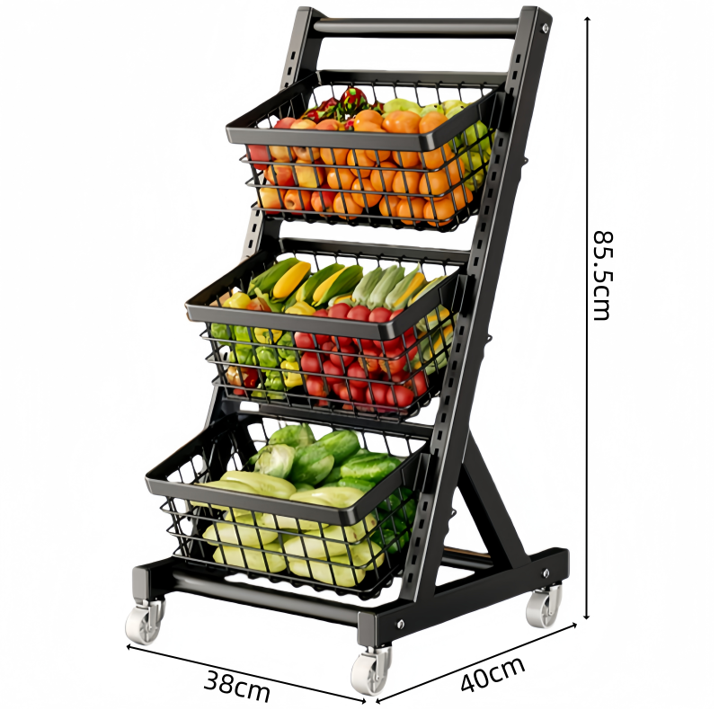 豫龙都 落地置物架 三层 个高清大图