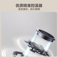 美的(Midea)电水壶MK-SH17X103家用烧水壶1.7升1800W大功率全自动断电办公室开水茶壶电热水壶烧开水壶