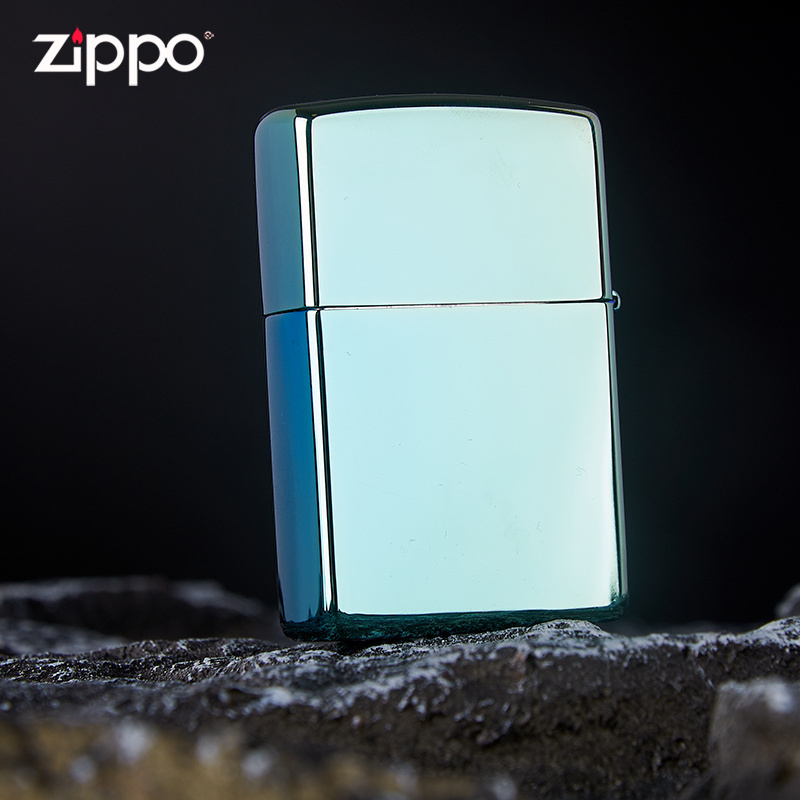 [苏宁自营]ZIPPO打火机正版绿冰离职宣言原装正品防风打火机刻字个性定制zippo