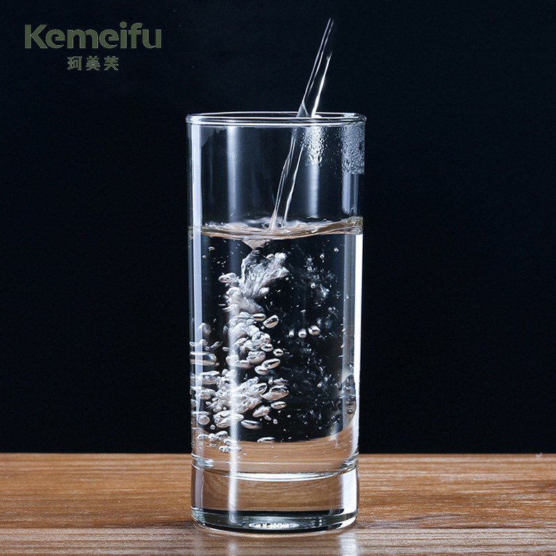 珂美芙 欧式透明玻璃杯水杯 345ml 个高清大图