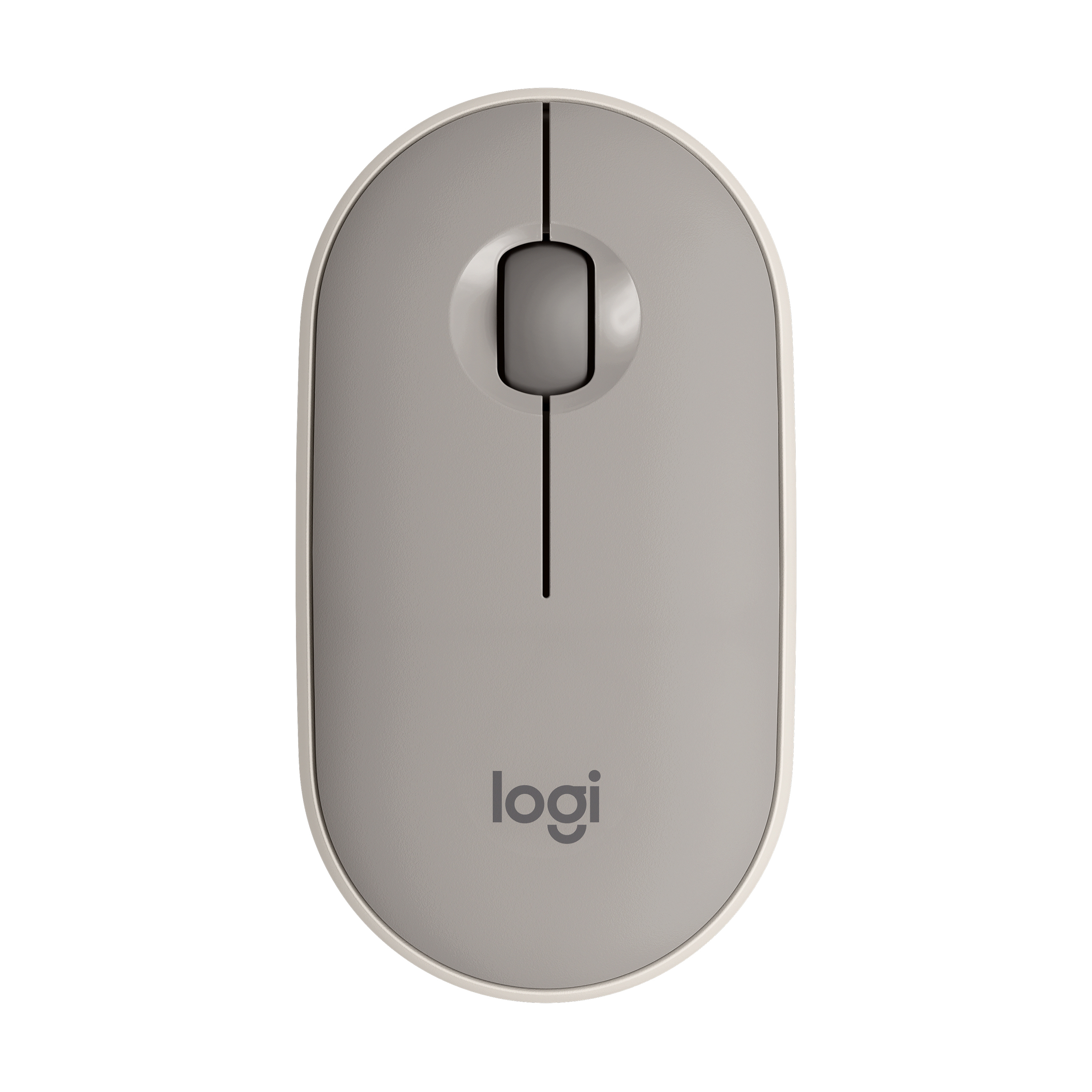 罗技(Logitech) LOGITECH PEBBLE无线鼠标-烟云灰高清大图