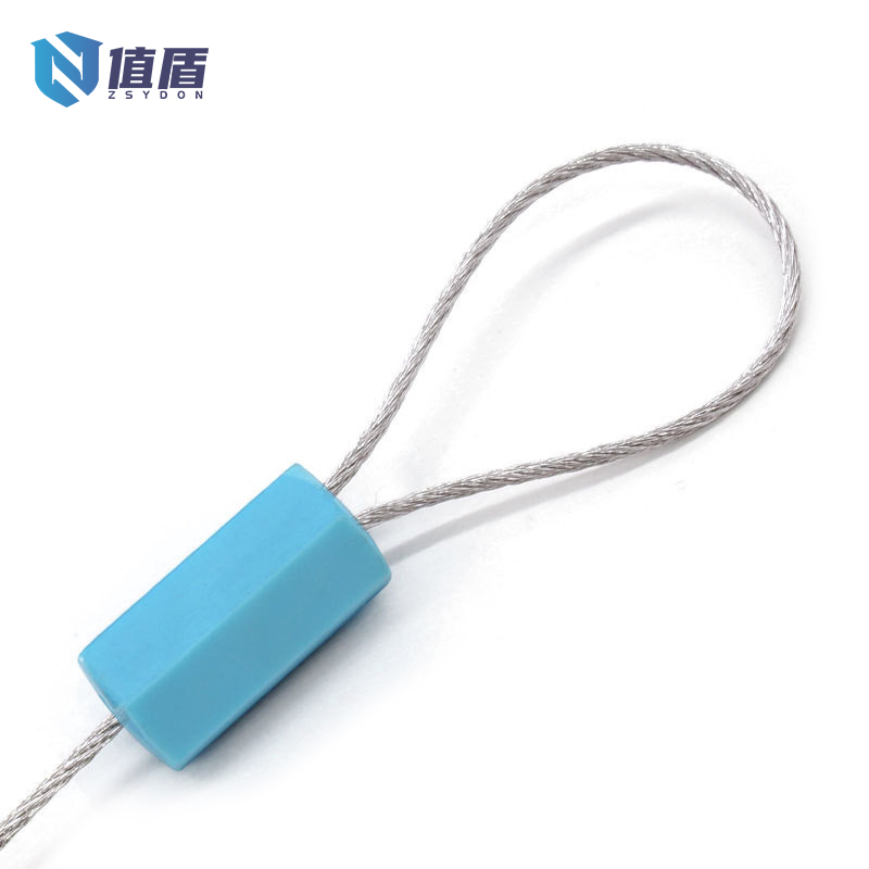 值盾 ZSYDON 一次性钢丝封条 六角抽紧式 30cm 条高清大图