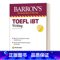 [正版]英文原版 Barron’s TOEFL iBT Writing 巴朗托福写作 含在线音频 英文版 进口英语原版