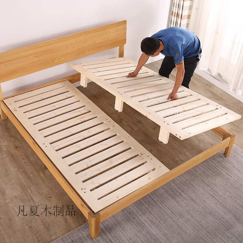 艺可恩床板实木排骨架床架简约双人透气简易定做15米18米