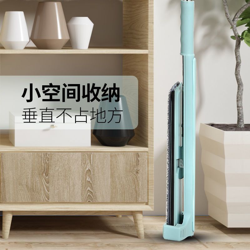 瓷砖墩布免手洗懒人大号家用木地板干平板拖把湿两用加厚旋转拖布