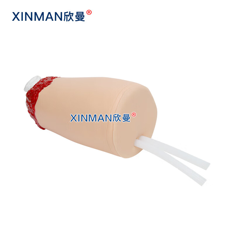 欣曼科教 控制出血大腿模型 下肢外伤断肢包扎止血模型 配备血液循环模拟器 XM-H608B高清大图