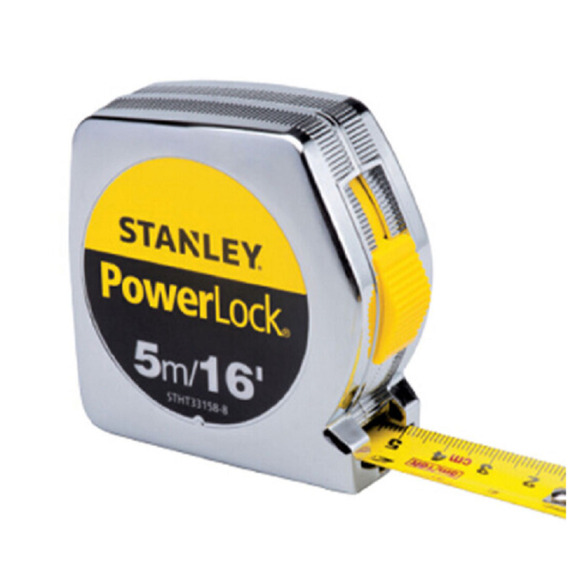 史丹利 4F4223 POWERLOCK公英制卷尺5m STHT33158-8-23